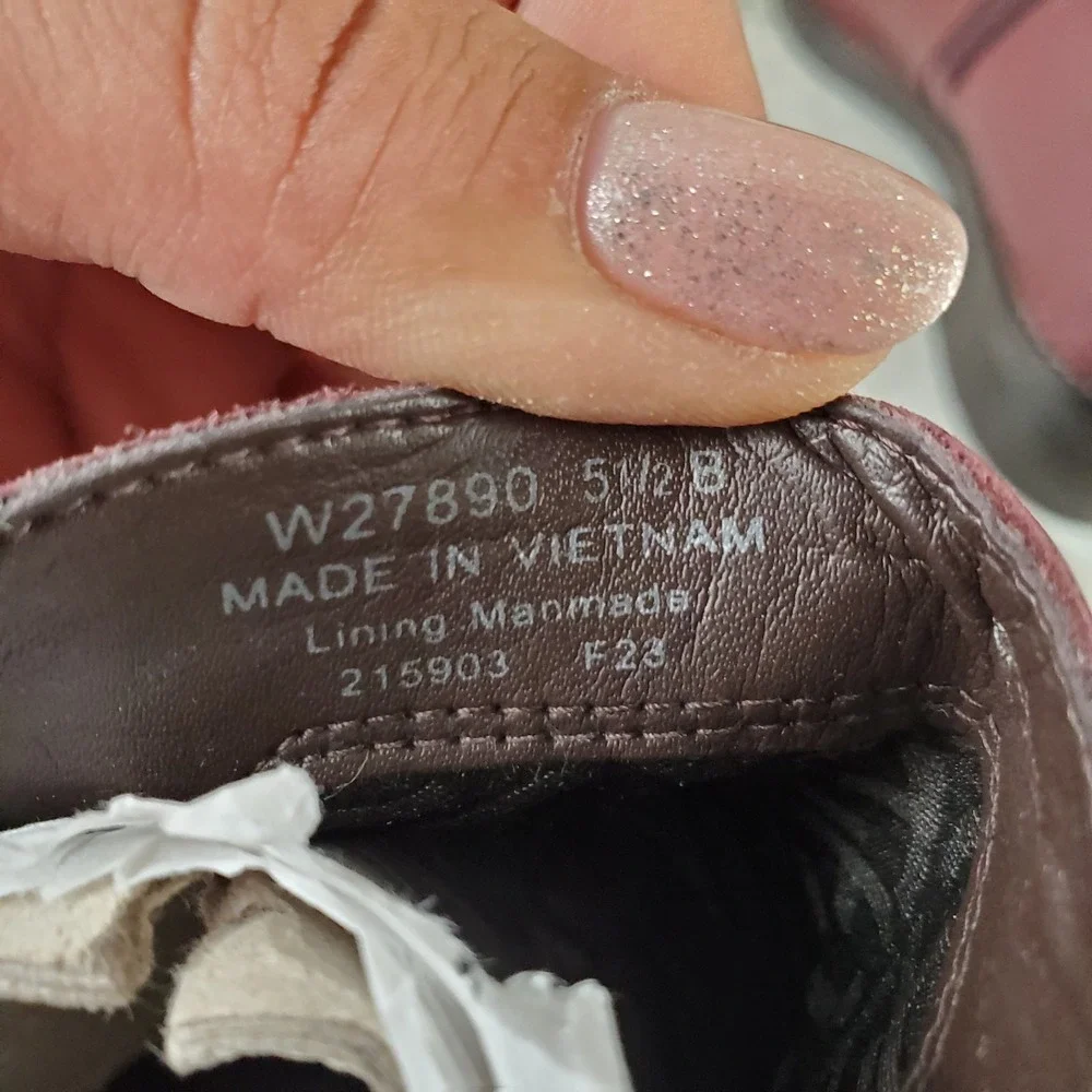 Cole Haan River Womens Chelsea Bootie Sz 5.5 B Brown Leather Waterproof Side Zip